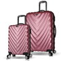 Zoozie Bags Juego de maletas 2 piezas Oro rosa